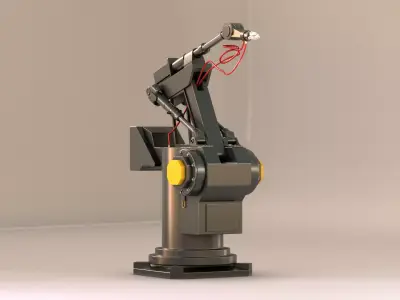 DUM-E Model robotic arm 3D model