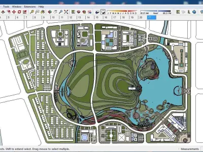 Sketchup Recreational Tourism B3 3D model