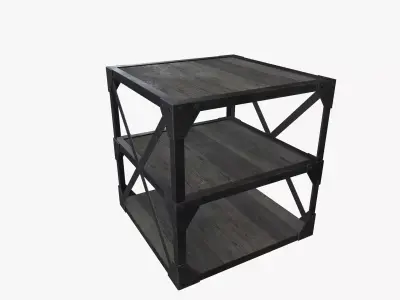 industrial table 3D model purchase