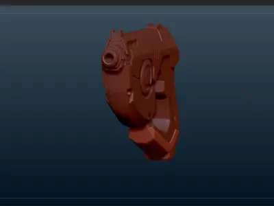 Tracer Gun 3D model