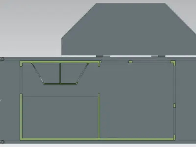 Floating house Free 3D model