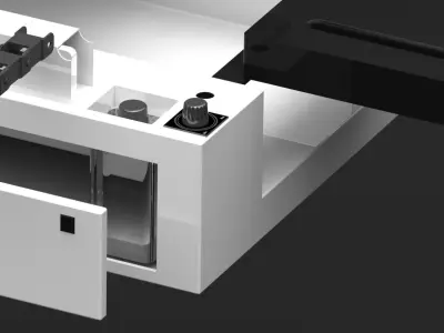 UV Printer 3D Model 3D model