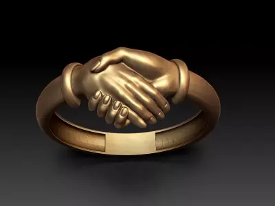 Hand Ring V1 M88 3D print model