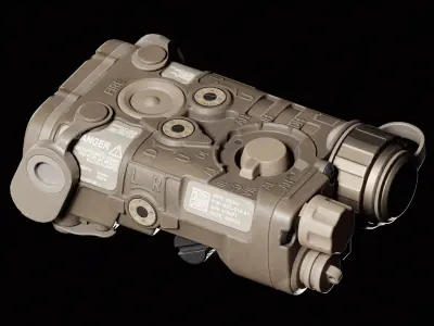 NGAL Aiming Laser Low-poly 3D model