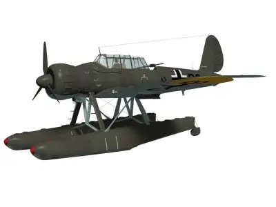 Arado Ar196 A-3 3D model purchase