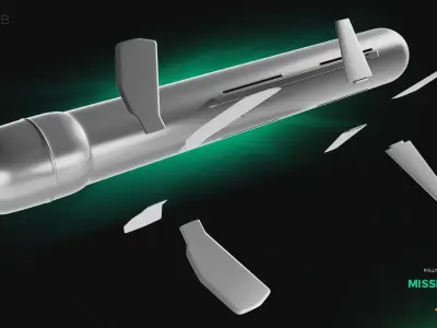 Missile MMP 3D model