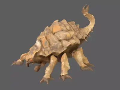 Creature 3D model order
