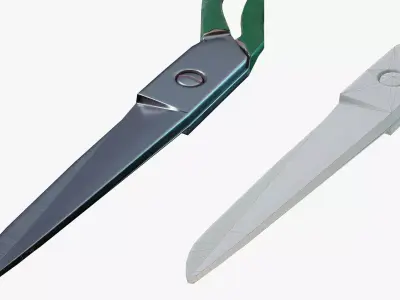 Scissors Tailor Low-poly 3D model