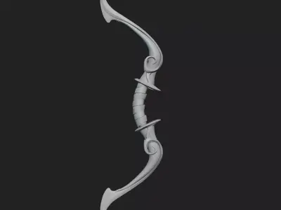 Bow Base Meshes 25 Free 3D model