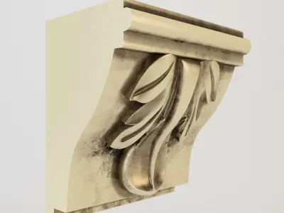 cantilever decorative corbel 3D print model