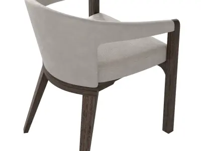 Antique Chair A - Unknown Manufacturer 3D model