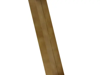 De Castelli Frame Mirror Low-poly 3D model