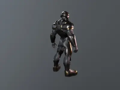 sci fi suit 3D model get
