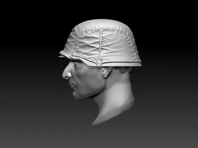 helmet luftwaffe 3D print model purchase