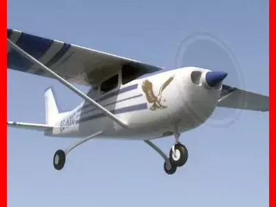Cessna 172 3D model shop