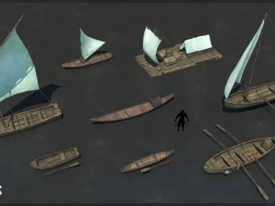 Medieval Collection  3 3D model