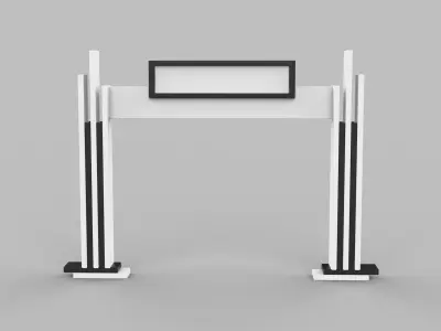  entrance  3D model