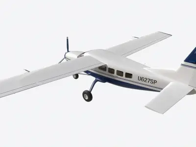 Cessna Caravan 3D model