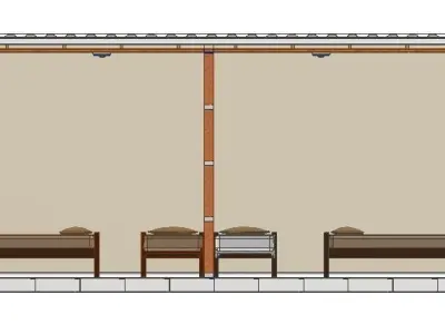 Container house 3D print model purchase