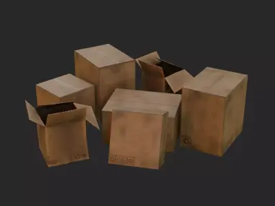 PBR Traditional Asian Kitchen Props Pack Realistic 3D Assets  Low-poly 3D model