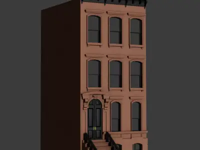 Classical Apartment-01 Free low-poly 3D model