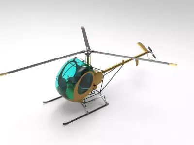 Sikorsky S 300 3D model