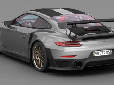 Porsche 911 GT2 RS 2018 3D model