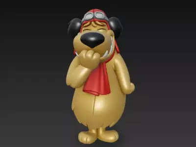 Wacky Races - Muttley 3D print model