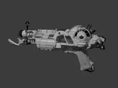 Ray Gun Mark 2 Call of Duty Black Ops 2 3D model
