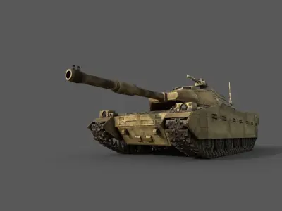 tank M1 A2 3D model