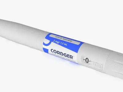 MedicalDevice Prefilled Injection Pen 3D model