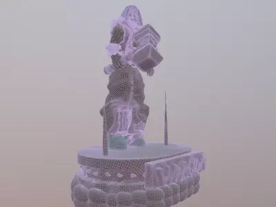 Thrall statue 3D model