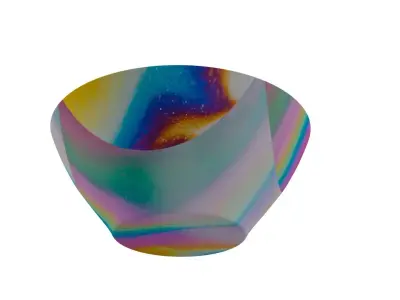Bowl in diffrent Color 3D model