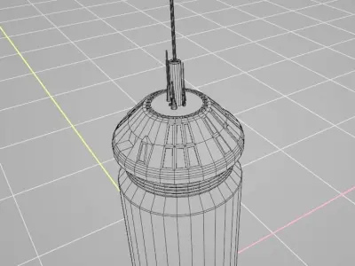 Sci-fi Kitbash Tech - FREE Space Generators - Low-Poly Free low-poly 3D model