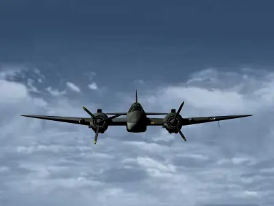 Bristol Beaufighter 3D model purchase