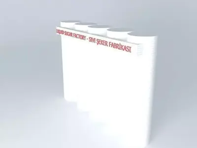 Liquid Sugar Factory Free 3D model