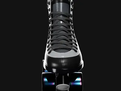 Quad Roller Skate 3D model get