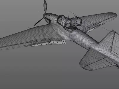 IL-2 Sturmovik 3D model purchase