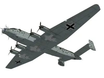 Junkers Ju290 A7 3D model