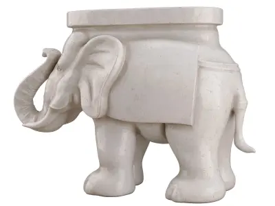 JONATHAN Y Barrel Garden Stool 3D model