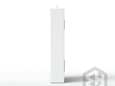 Mockup Packaging Box with Handle 3D model