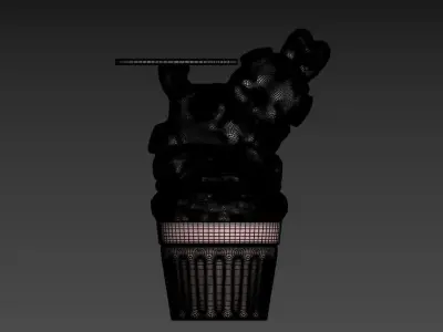 Home Cute Bunny Ornament 3D model