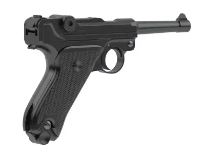 Luger pistol 3D model buy