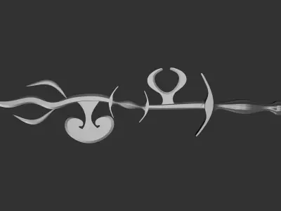 The Sword 001 3D model