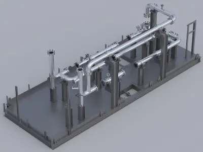 Anti-slip measurement model 3D model
