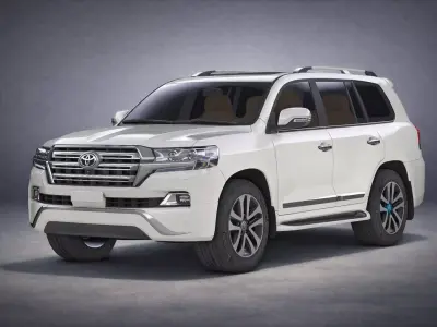 Toyota Land Cruiser J200 3D model