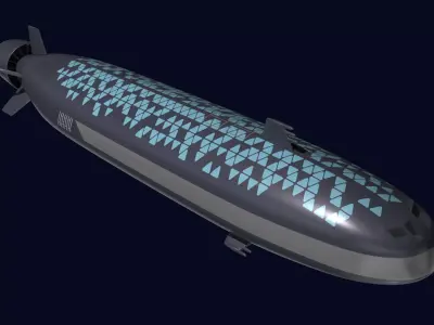 Surrogat-V UUV 3D model