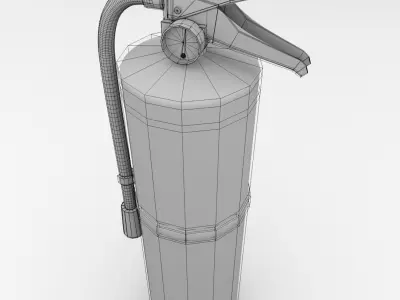 Fire Extinguisher 3D model 18