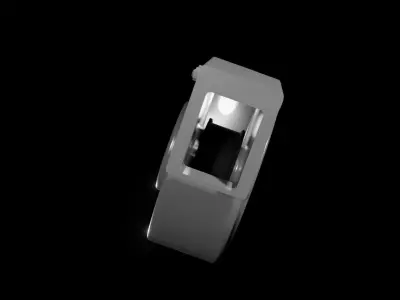 Industrial Part Casing 3D model