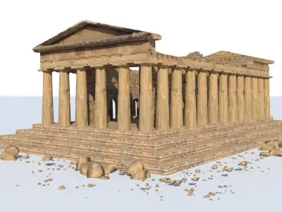 Parthenon 3D model purchase